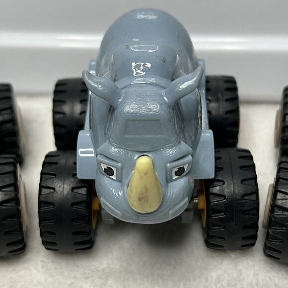 Blaze and the Monster Machines Diecast Truck Lot Mammoth Bighorn Rhino - Picture 3 of 14